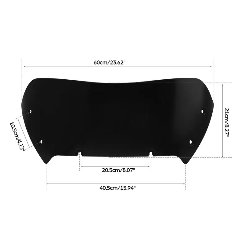 Tcmt Windshield Fit For Harley Cvo Road Glide '23-'25 3