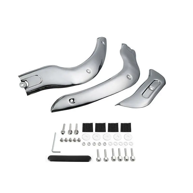 Tcmt Windshield Screen Trim Kit Fit For Harley Road Glide '04-'13 2