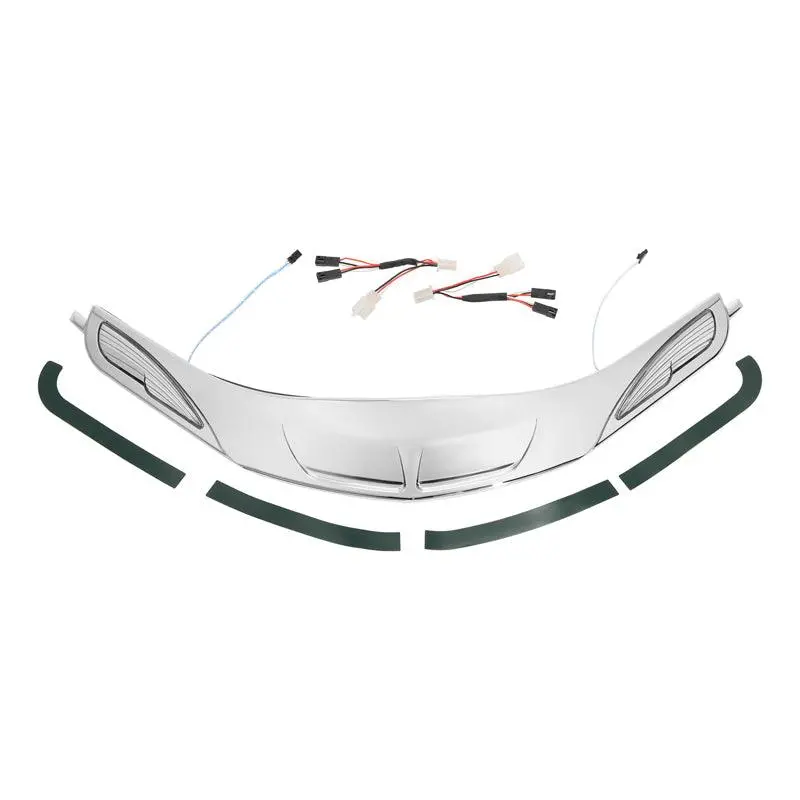 Tcmt Windshield Trim & Light Fit For Honda Goldwing Gl1800 '01-'17 F6b '13-'17 1