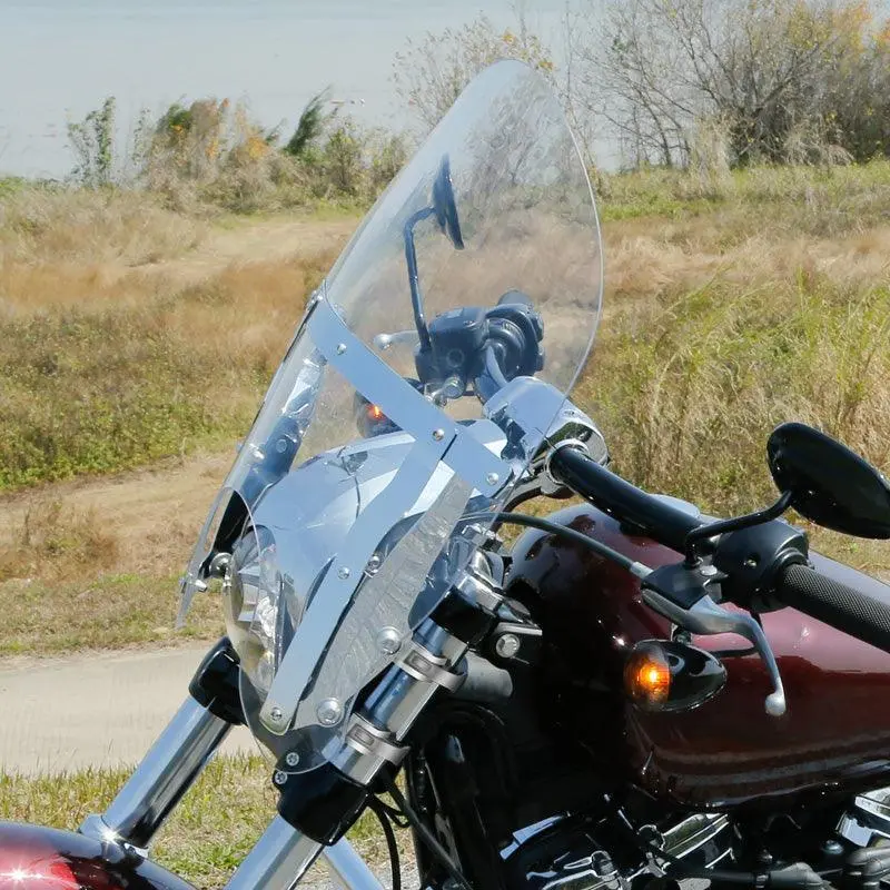 Tcmt Windshield W/49Mm Clamps Fit For Harley Breakout Fxsb '13-'17 2