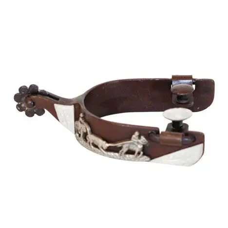 Team Roping Motif Large Cup Show Spurs 1