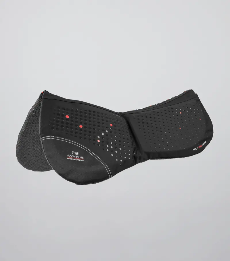 Tech Grip Pro Anti-Slip Correction Saddle Pad Black 1