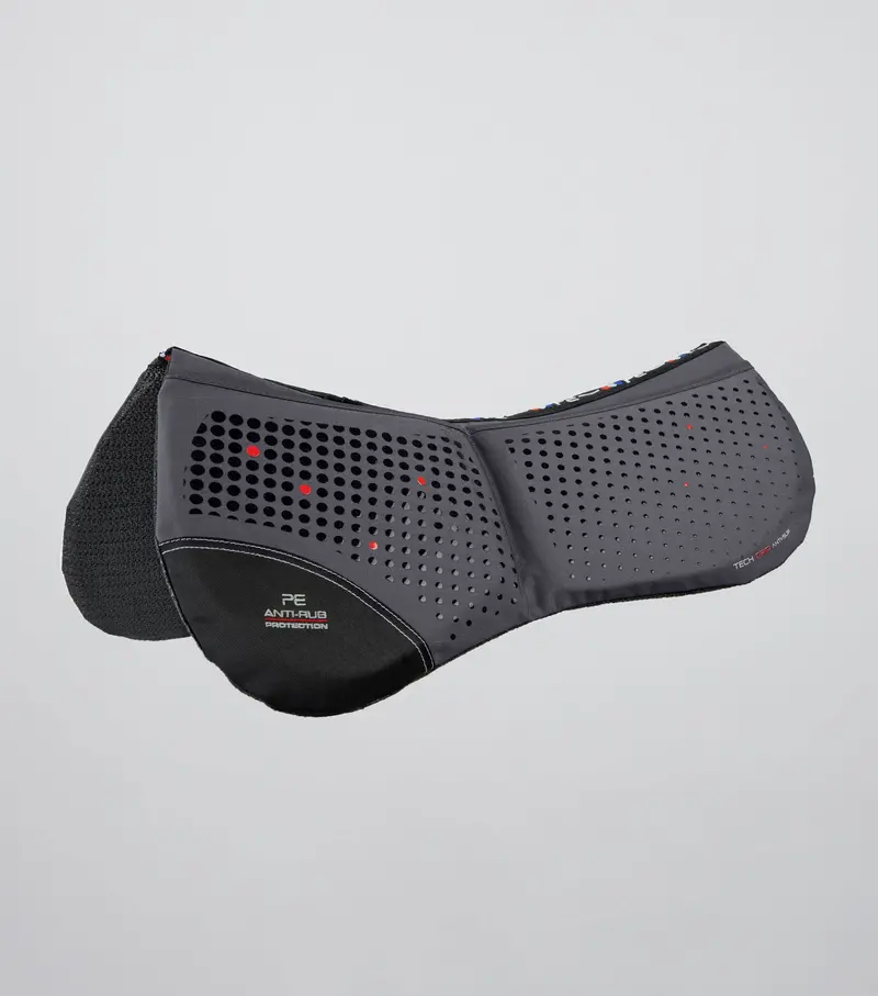 Tech Grip Pro Anti-Slip Correction Saddle Pad Grey 1