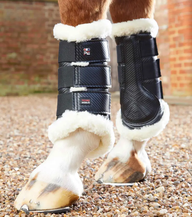 Techno Wool Brushing Boots Black 1