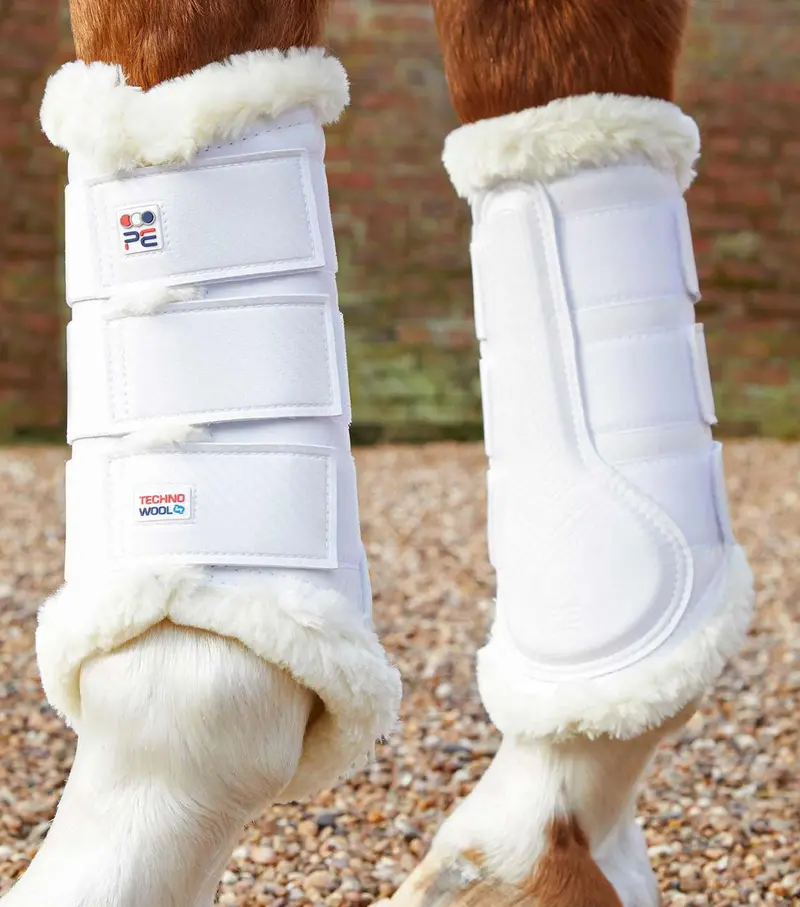 Techno Wool Brushing Boots White 1