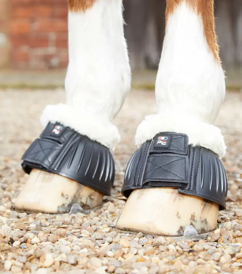 Techno Wool Rubber Bell Over Reach Boots 1