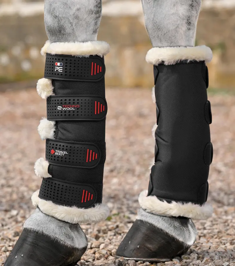 Techno Wool Travel Boots Black 1