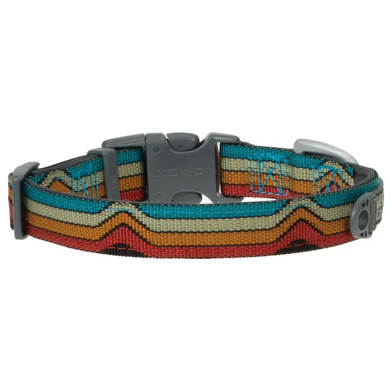 Terrain Patterned Snap N Go Neoprene Lined Dog Collar 1