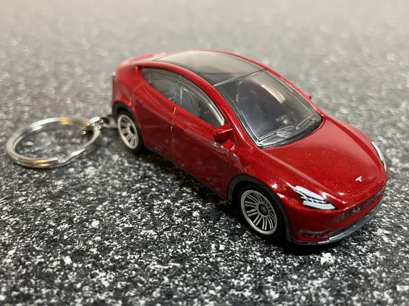 Tesla Model Y Keychain Hot Wheels Matchbox S 3 X Y Ev 1