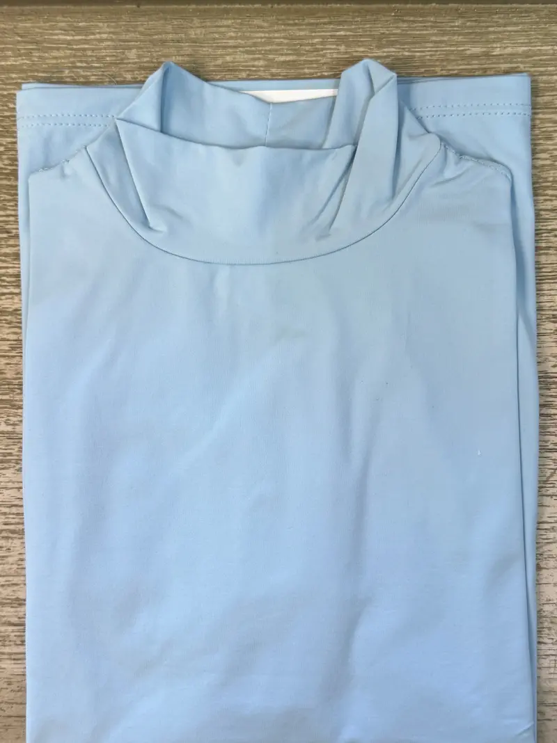 The Tailored Sportsman Ls Mock Neck Top 2