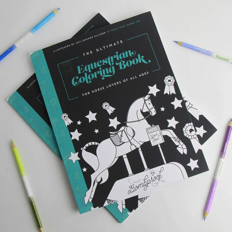 The Ultimate Equestrian Coloring Book 1