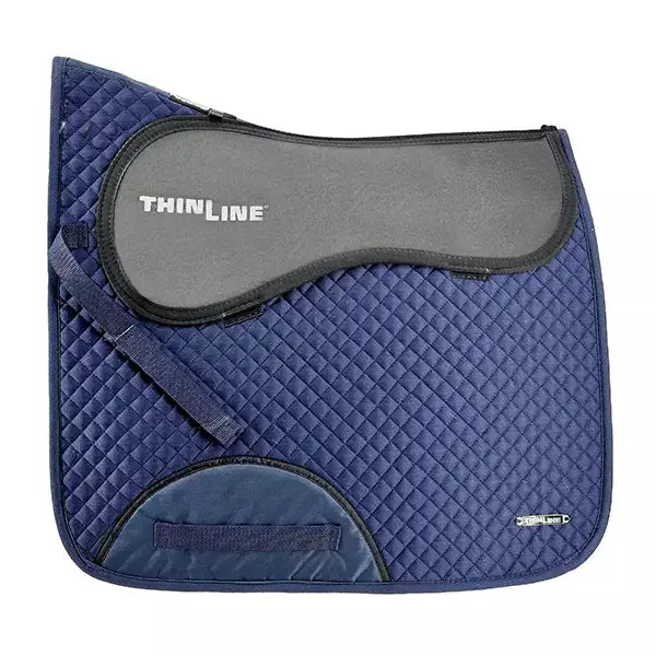Thinline Cotton Quilted Square Dressage Pad 2