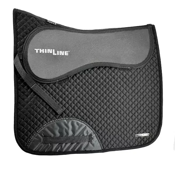 Thinline Cotton Quilted Square Dressage Pad 3