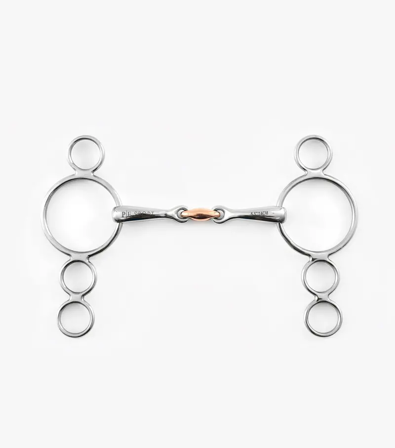 Three Ring Dutch Gag With Copper Lozenge 1
