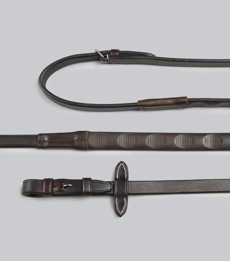 Thumb Rubber Reins Dark Havana 1