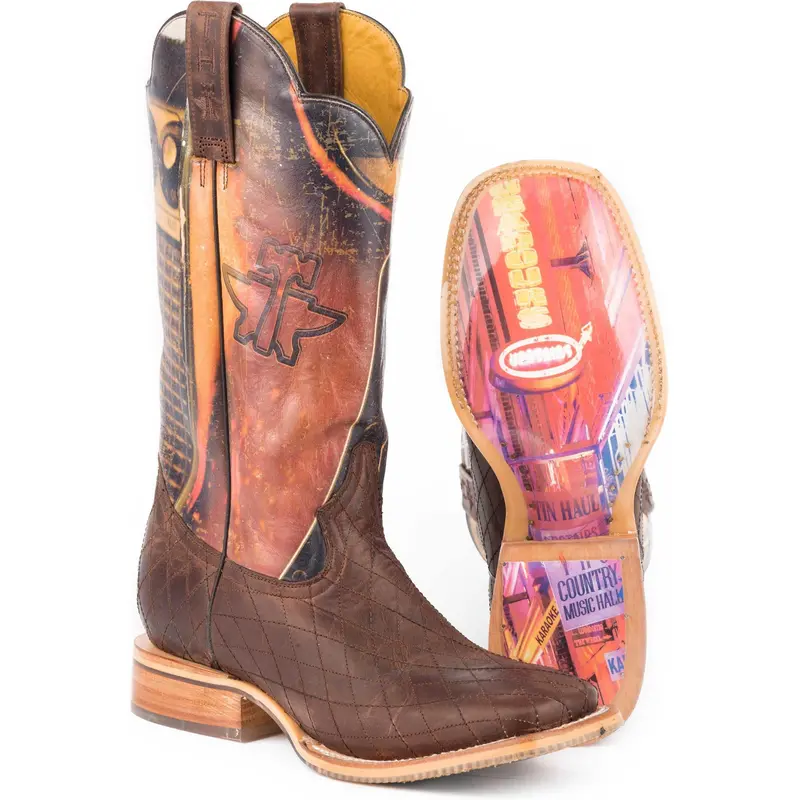Tin Haul Holler And Swaller Men's Boot 1