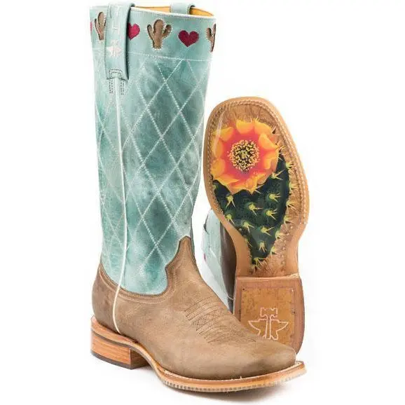 Tin Haul Women's I <3 Cactus Boots 1