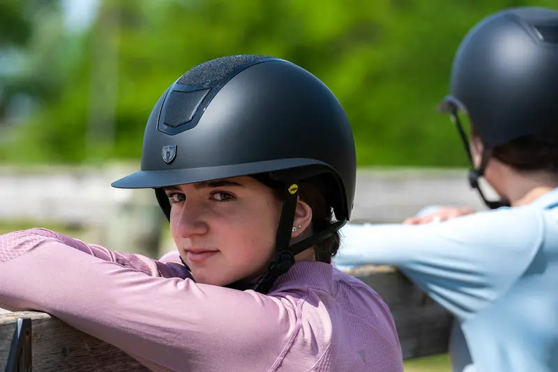 Tipperary Devon Mips Wide Brim Helmet - Sparkle Top 1