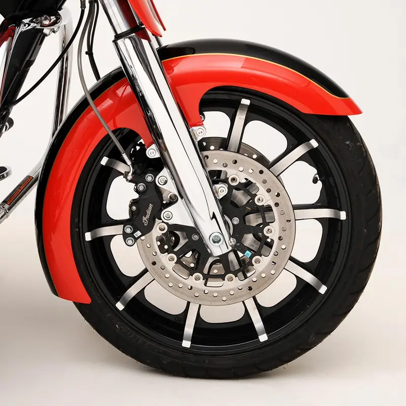 Tire Hugger Front Fender Fit Kit For Indian® 2014-2026 Chief, Chieftain, Roadmaster And Springfield 1