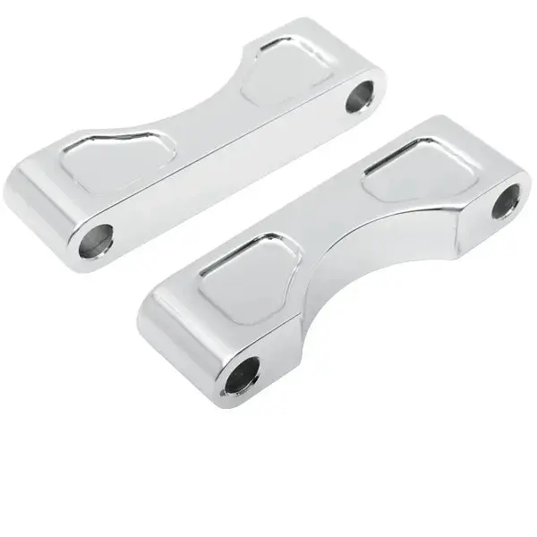 Tire Hugger Front Fender Mounting Blocks For H-D® 1983-2013 Street Glide, Road Glide And Road King 1