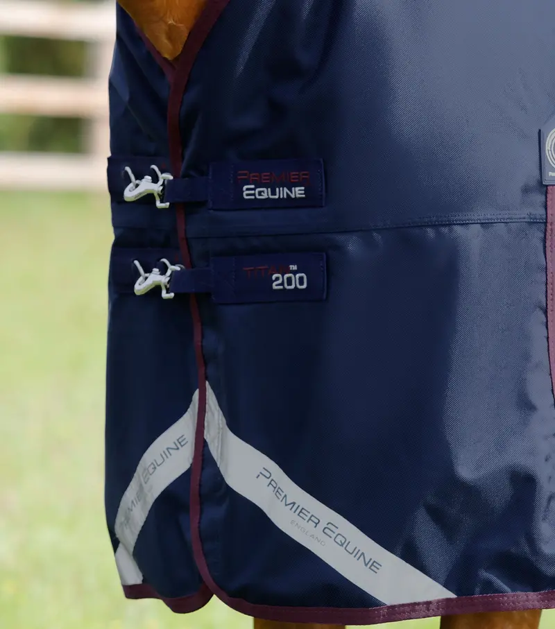 Titan 200G Original Turnout Rug Navy 3