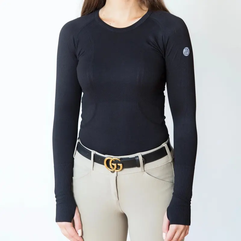 TKEQ ‘Kennedy’ Seamless Long-Sleeve Performance Top