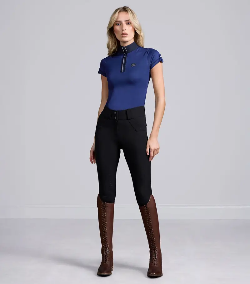 Torino Ii Womens Gel Full Seat Riding Breeches Black 1