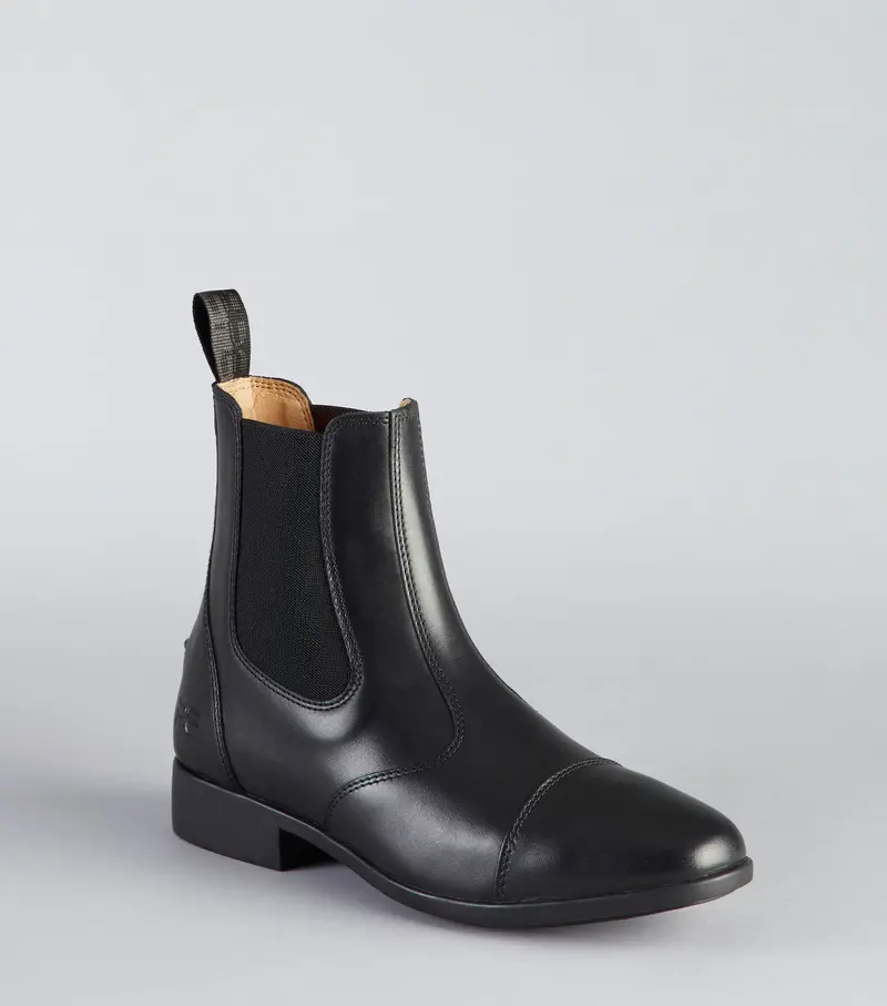 Torlano Leather Chelsea Paddock Boots Black 1