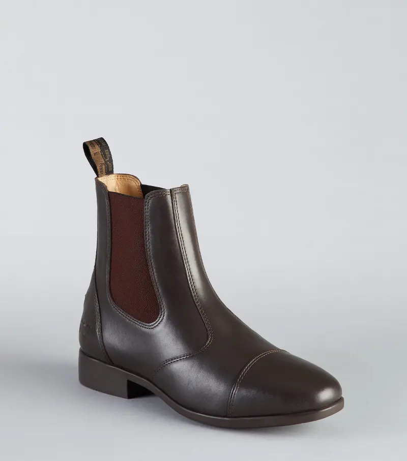 Torlano Leather Chelsea Paddock Boots Brown 1