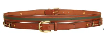 Tory 1" Leather Ribbon Bit Belt 1