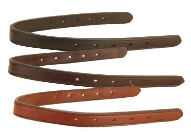 Tory Double Leather And Stitched Halter Crown 1