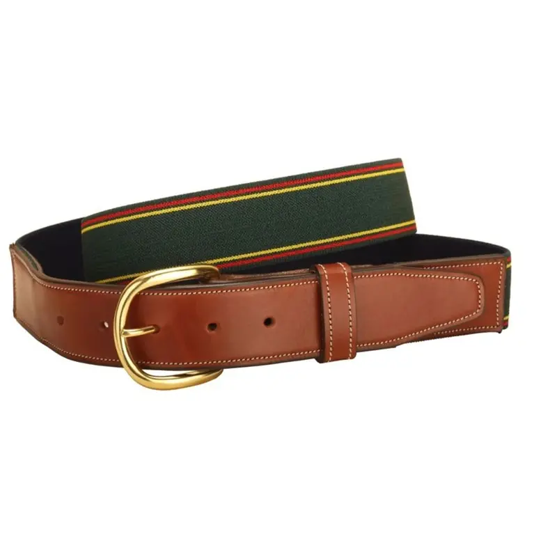 Tory Elastic Belt With Leather Billets 1