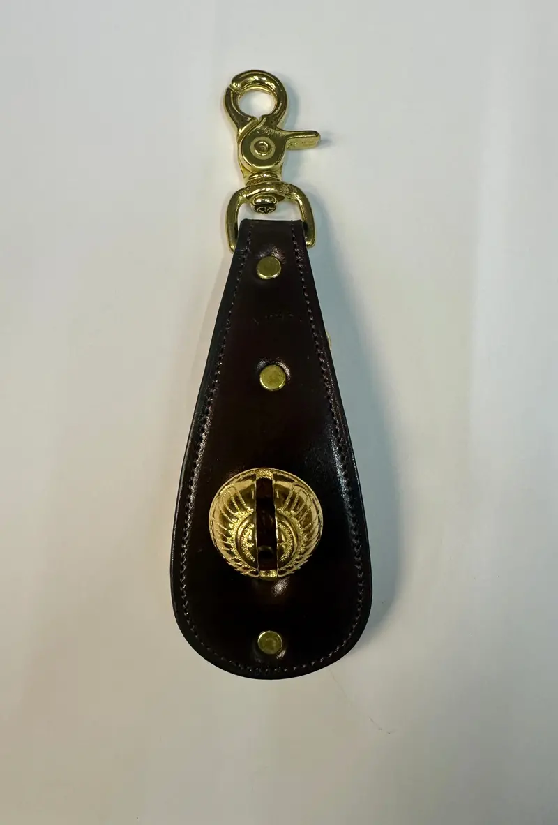 Tory Havana Bear Bell W/ Hoof Pick 1