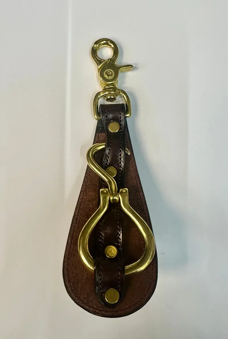 Tory Havana Bear Bell W/ Hoof Pick 2