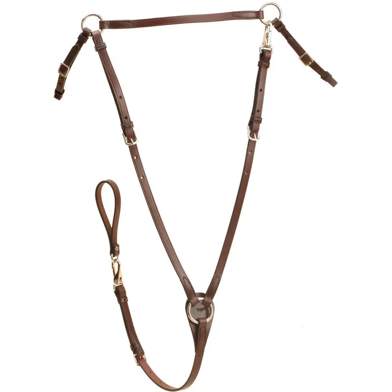 Tory Leather 5/8" Hunt Breast Plate 2
