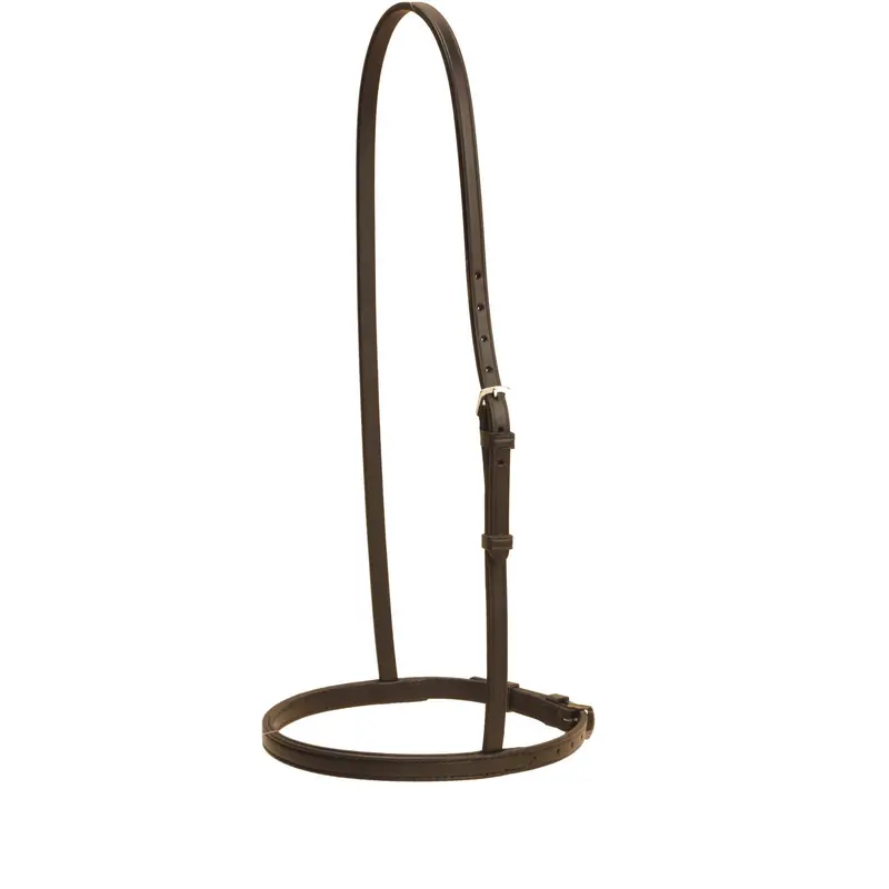 Tory Leather Bridle Leather Double And Stitched Caveson 1