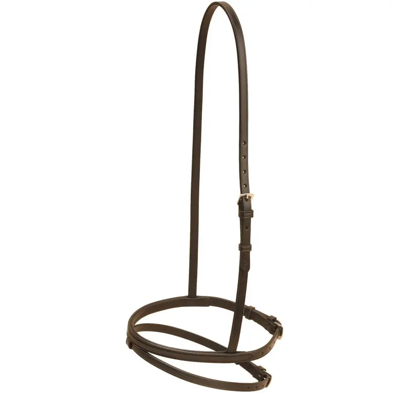 Tory Leather Cavesson With Hinged Flash 1