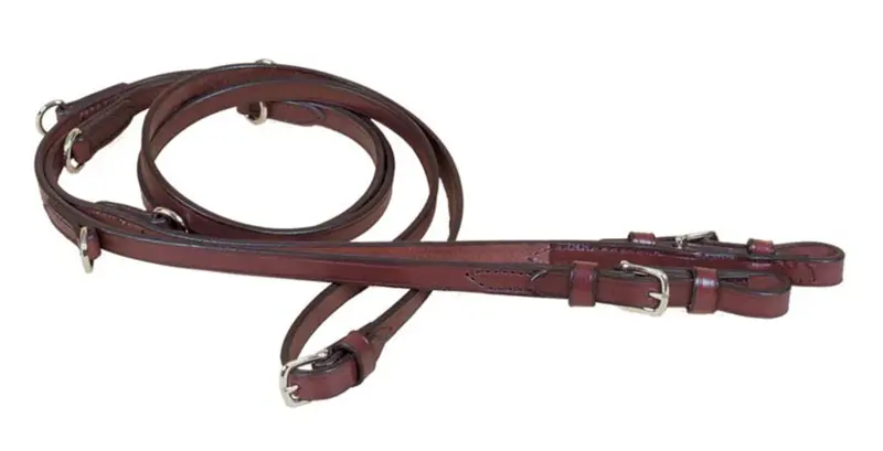 Tory Leather German Martingale Reins 1