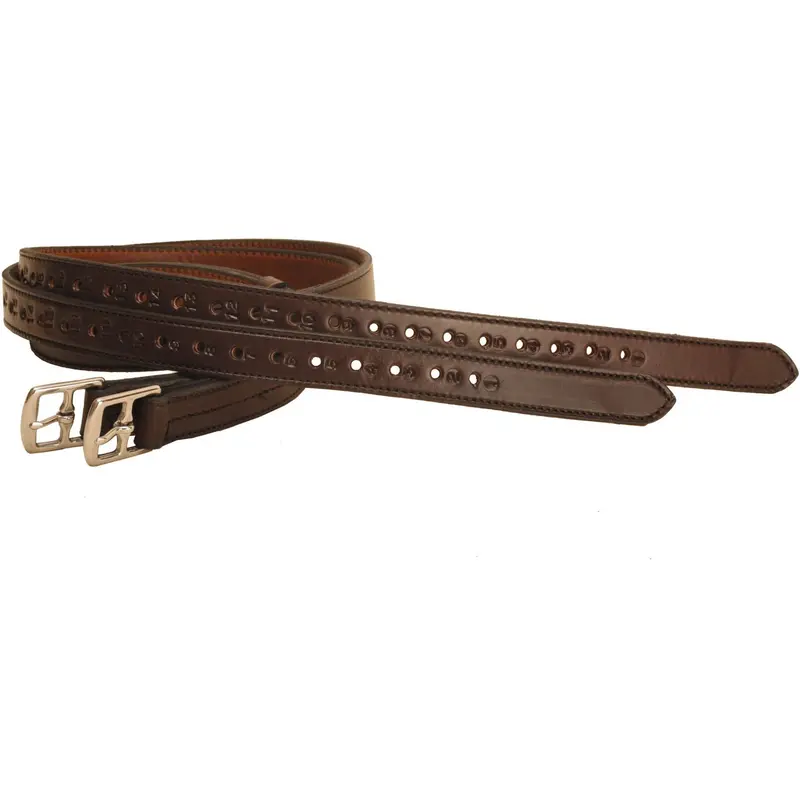 Tory Leather Half Hole Leathers-48" 1