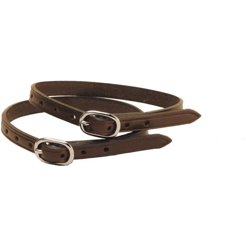 Tory Leather Kid's Creased Spur Straps 1