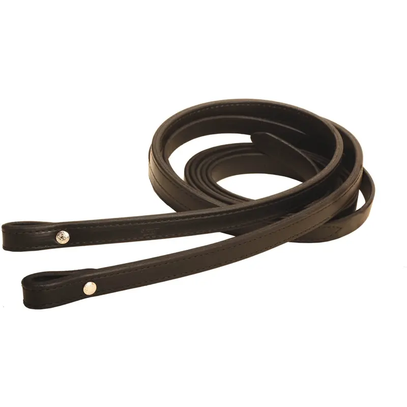 Tory Leather Partial Double Stitched Reins 1