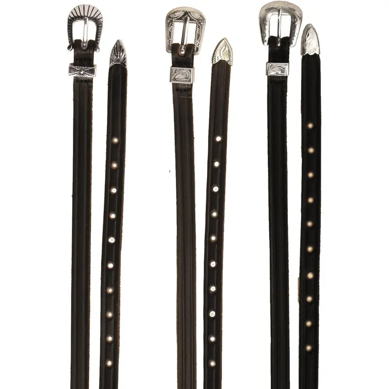 Tory Leather Silver Buckle English Spur Straps 1