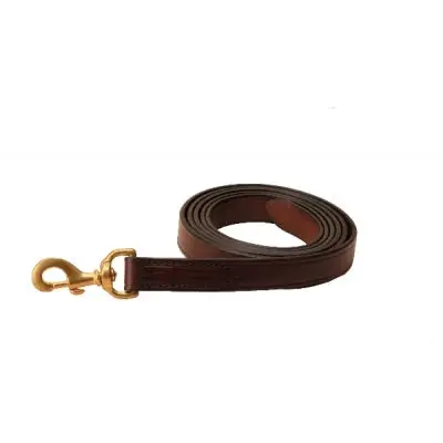 Tory Leather Single Ply Lead With Bolt Snap 1