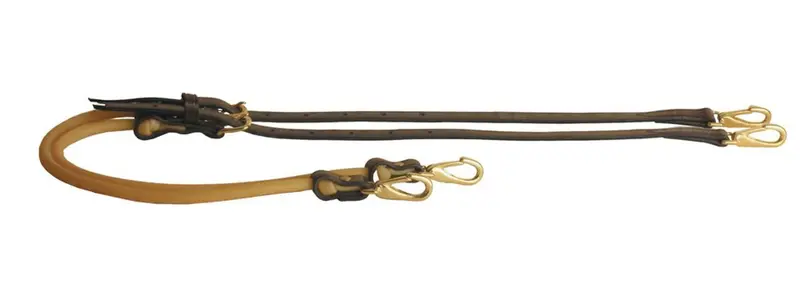 Tory Leather Surgical Tubing Side Rein 2