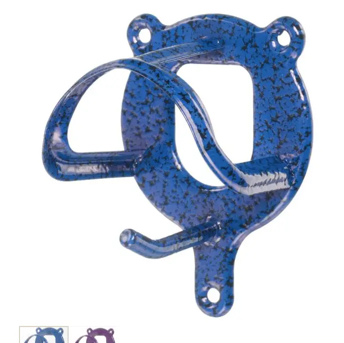 Tough1 Metal Bridle Holder Hammered Finish Assorted Colors 1