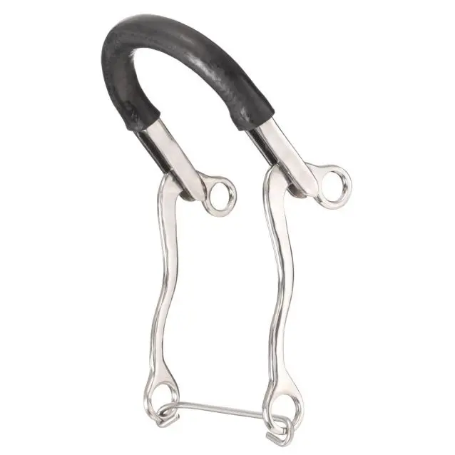 Tough1 Miniature Hackamore With Rubber Tubing 1