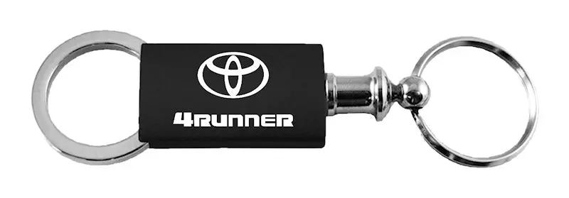 Toyota 4Runner Anodized Aluminum Valet Key Chain (Black) 1