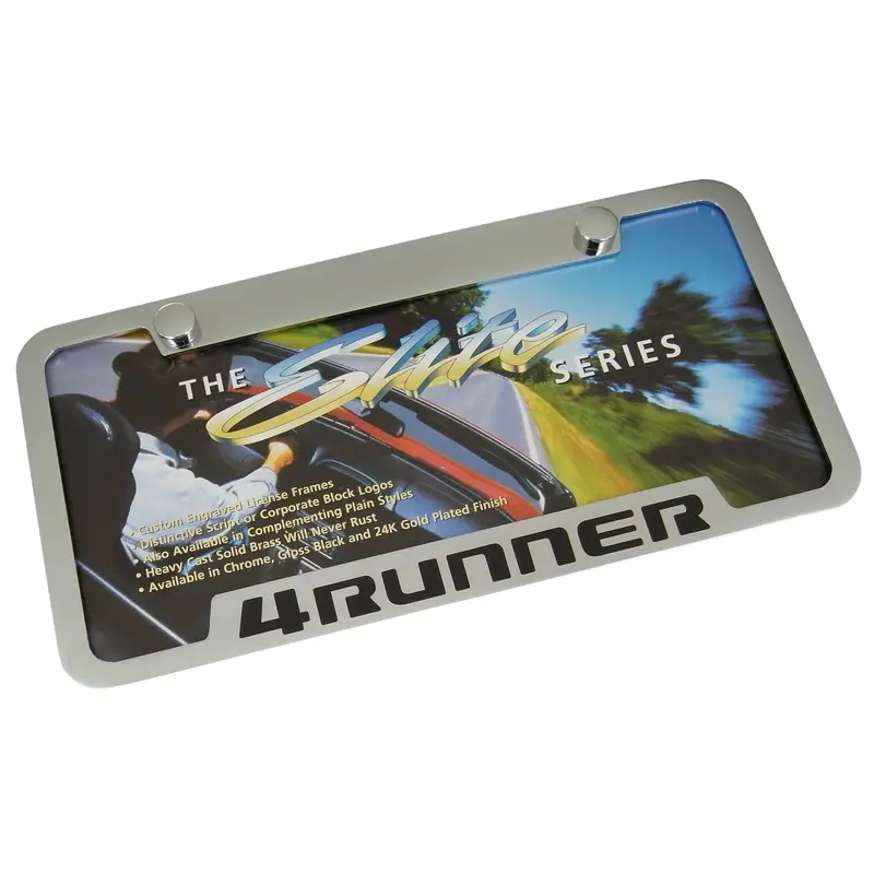 Toyota 4Runner License Plate Frame (Chrome) 1