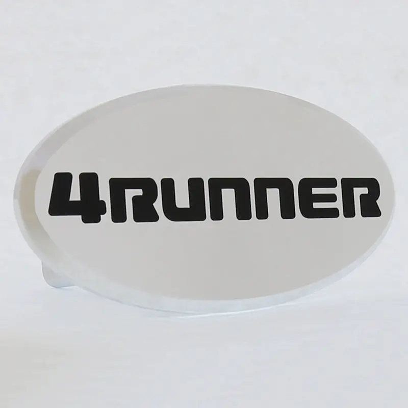 Toyota 4Runner Oval Hitch Cover (Chrome) 1