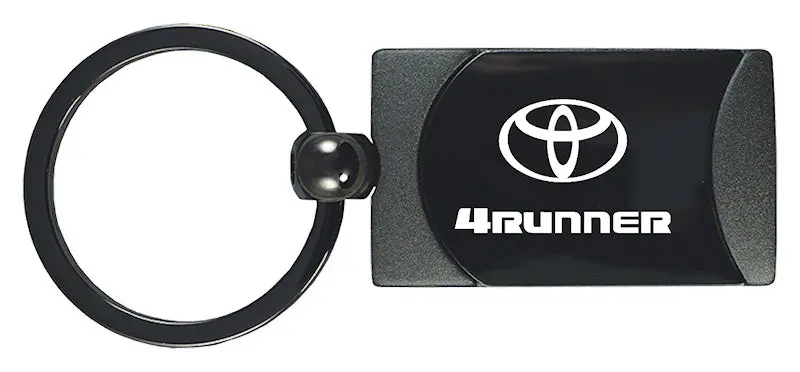 Toyota 4Runner Two-Tone Rectangular Key Fob (Gunmetal) 1